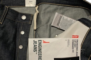 Джинсы LEVI'S Engineered W26 L30 с перекрученными штанинами LEVIS