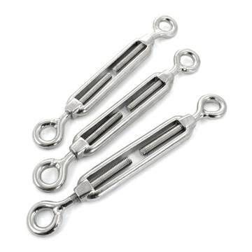 Śruba Rzymska Napinająca INOX nierdzewna A4 V4 oko-oko M3 10 szt.