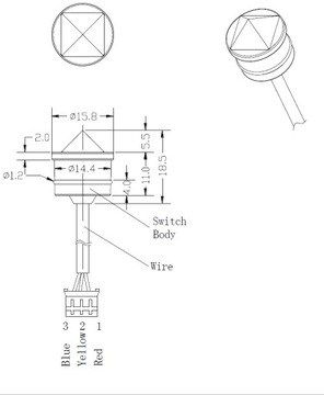 Оптический датчик уровня FS-IR22 (150 см)