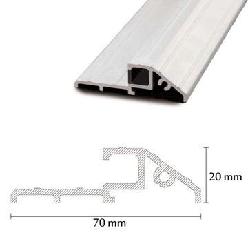 Drzwi zewnętrzne GRUBE ciepłe 72mm MARS 01 90 Dąb turner Czarna ościeżnica