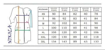 Фартук медицинский косметический на молнии, размер 3XL.