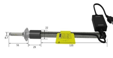 СВЕТОДИОДНАЯ ЛАМПА D4S D4R 80W R4 9600LM E8 МОЩНАЯ ЛАМПА