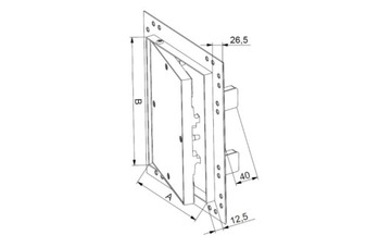 AWENTA ОБЗОР ДВЕРНАЯ МАСКА KRAL 40x60