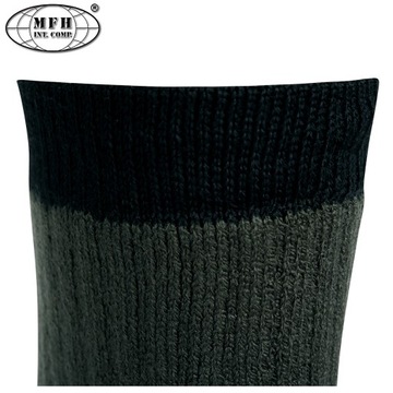 SKARPETY Termiczne Trekkingowe ALASKA MFH Oliv 39-41