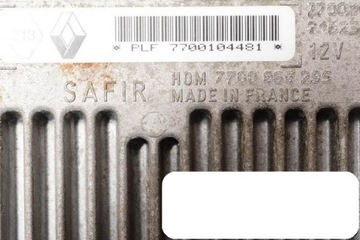 фото thumb №2, Бортовий комп'ютер renault clio 1.2 7700104481