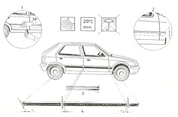 фото thumb №9, Honda civic viii ufo 2006 - 2012 планки боковые