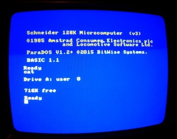 AMSTRAD CPC 6128 ParaDOS 1.2+