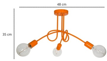 ПОДВЕСНОЙ ПОТОЛОЧНЫЙ СВЕТИЛЬНИК EDISON Цвета люстры LOFT