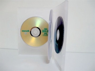 DVD-боксы х 4 для дисков 14 мм, МАТОВЫЕ, 10 шт.