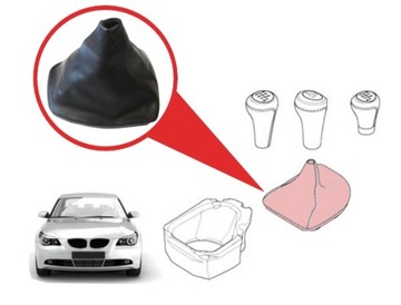 Чехол передач рычаг переключения передач + рамка к bmw e60 e61 03-10 Недорого, фото thumb