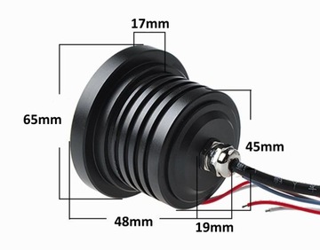 ДХО COB LED дневные ходовые огни Angel Eye 76мм