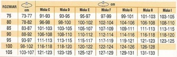 Biustonosz miękki Viki 580 Barbara biały 75I
