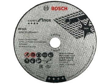ДИСК BOSCH CORUND GWS 10.8-76 V-EC 76 мм/1,0 мм