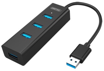 Active HUB 4-портовый USB 3.0 5Гбит/с UNITEK черный