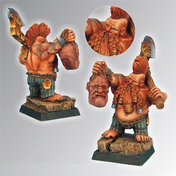 Dwarf Slaughter 28mm Scibor 28FM0063 убийца троллей