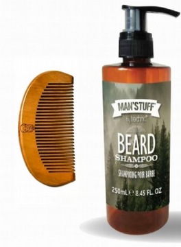 Man'stuff Balm Conditioner Набор для бороды Angry Beard Comb