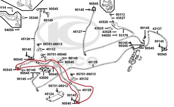ТОРМОЗНОЙ ШЛАНГ KYMCO MXU MAXXER 400 450 465
