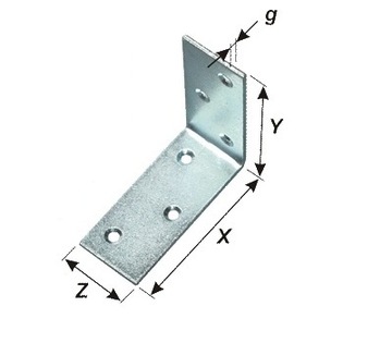 УГОЛ СОЕДИНИТЕЛЬНЫЙ УЗКИЙ KW7 60x60x25x2 50 шт.