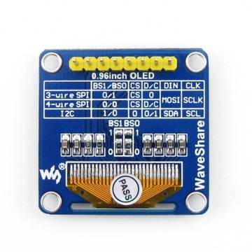 ЖК-дисплей OLED 0,96 дюйма SPI I2C SSD1306 ARDUINO RPi