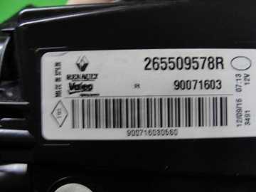 фото thumb №3, Лампа правая задняя задняя renault megane iv 4 led hb