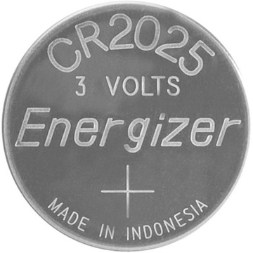 12 литиевых батарей ENERGIZER CR2025 DL2025, 3 В