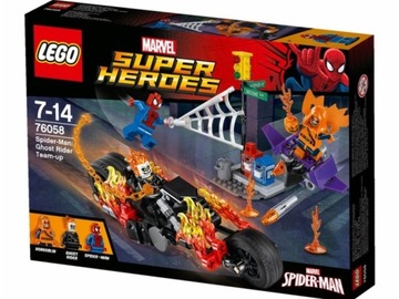 LEGO Bricks Super Heroes 76058 Атака призрачных гонщиков MARVEL Человек-паук