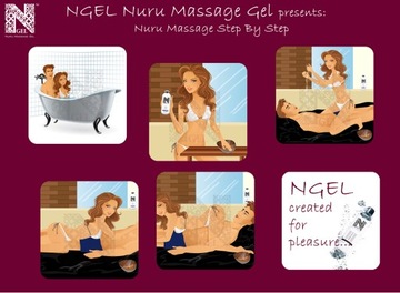 Nuru NGel PREMIUM Gel - скользкий и влажный секс-развлечение