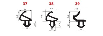 REHAU S-1388 Уплотнители оконные