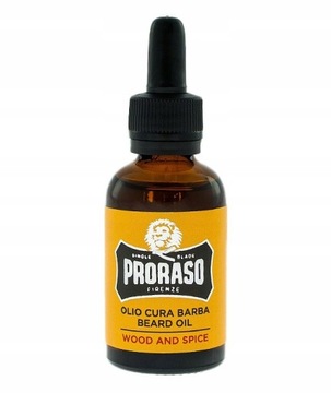 PRORASO WOOD & SPICE Масло для бороды 30мл