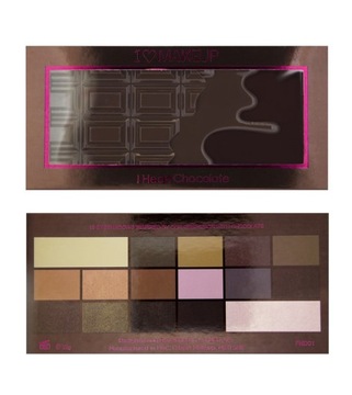 Палетка теней для век MakeUp Revolution I Heart Chocolate