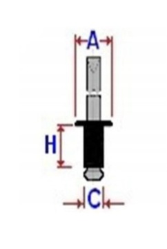 Заклепка КРЫШКА 600411 BMW E30 E46 Ford Skoda VW