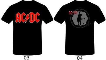 AC/DC T-Shirt Koszulka 32 WZORY !!