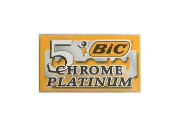 Лезвия для бритвы Bic Chrome Platinum Лезвия 5 шт.