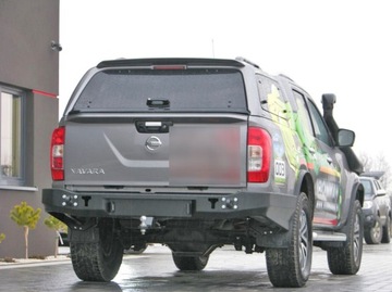 фото thumb №16, Бампер стальной задний зад nissan navara d23 длинный