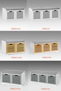 SoBuy Галошница С SEAT Bench Corridor 2 ящика FSR23-K-WN