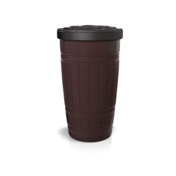 Контейнер Woodcan Brown Rain Barrel 265 л Idwo265-R222