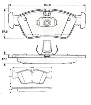 MIKODA 0431 GT ДИСКИ, КОЛОДКИ BMW 3 E46 перед 300мм