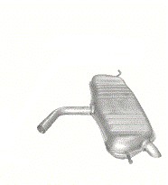 фото thumb №1, Глушитель конечный vw golf v+golf v plus poj.1,4fsi