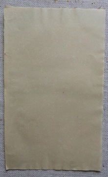 Stary papier czerpany XIX wiek Sagan Żagań 109