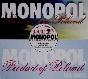 Monopol Product Of Polska + Remixed - 3 CD ZODIAK