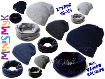 SET CAP + TUBA BEANIE Colors 48-51