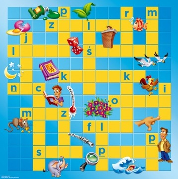 ИГРА ДЛЯ ДЕТЕЙ MATTEL SCRABBL JUNIOR, ПОЛЬСКАЯ ВЕРСИЯ Y9735