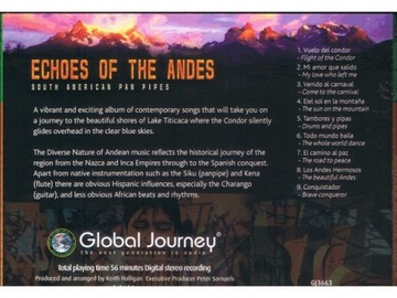 Echoes Of The Andes - South American Pan Pipes