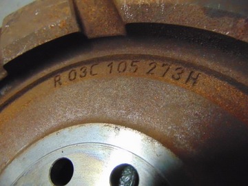 фото thumb №9, Сцепление диск vw passat b6 1.4 tsi 03c105273h