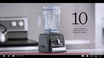 Блендер VITAMIX Ascent A2500i серый