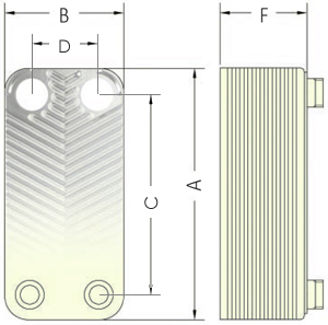 Теплообменник NORDIC Ba-60-50 200 кВт + Изоляция