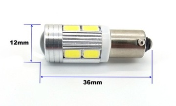 Светодиодная лампа BAX9S 12В 5Вт CANBUS, H6W однонитевая
