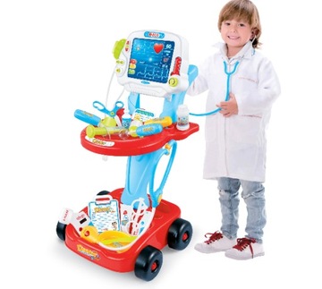 Докторский набор Докторский набор Аксессуары на тележке для ЭКГ Little Doctor Doctor XXL