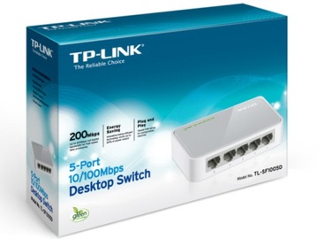 СЕТЕВОЙ КОММУТАТОР TP-LINK TL-SF1005D 5X