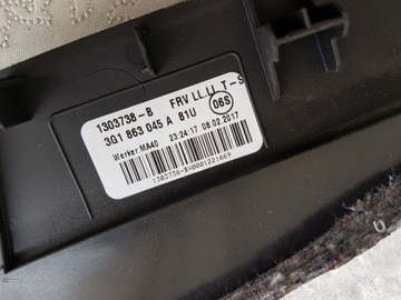 фото thumb №2, Захист тунелю ліва vw arteon 3g1863045a passat b8